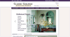 Desktop Screenshot of crownmoldings.net